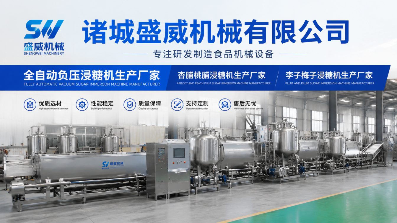 咸阳为果脯加工提供负压浸糖方案